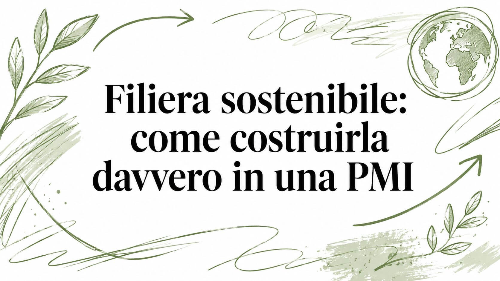 Filiera sostenibile: come costruirla davvero in una PMI